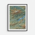 Custom Topographic Poster - Burns Surveying